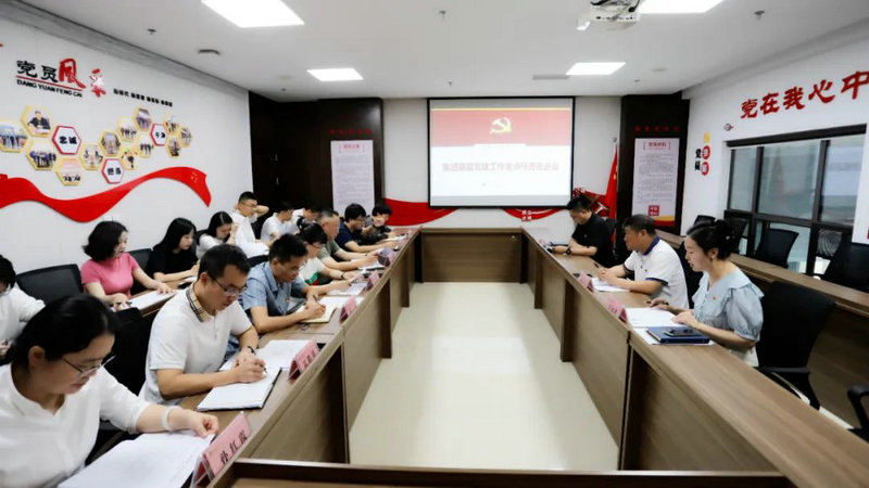 集团党委召开党建重点任务推进会
